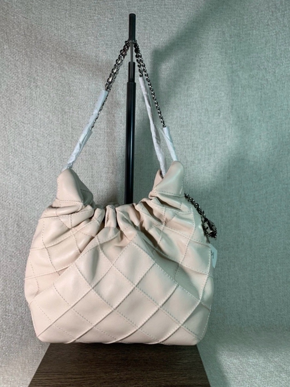 Tory Burch small fleming quilted leather